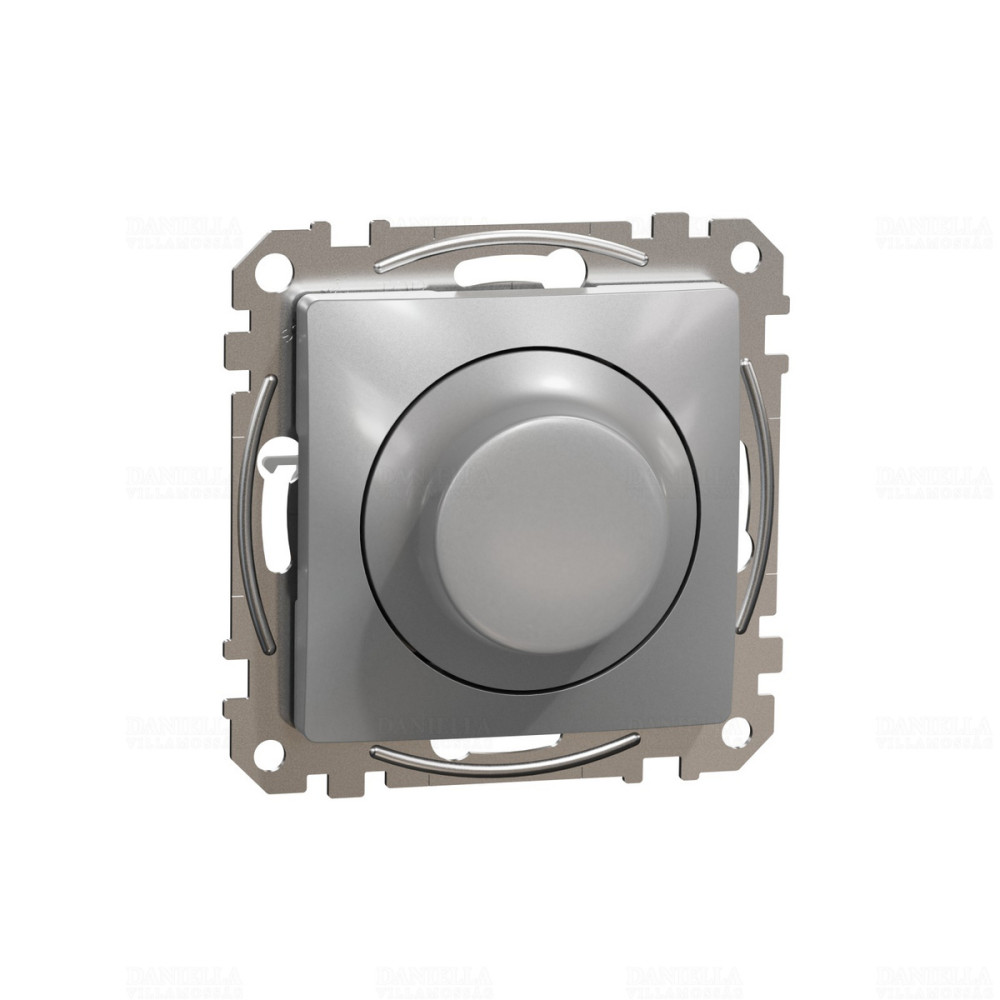 Регулятор универсальный LED поворотный Schneider Electric Sedna Design Алюминий SDD113502